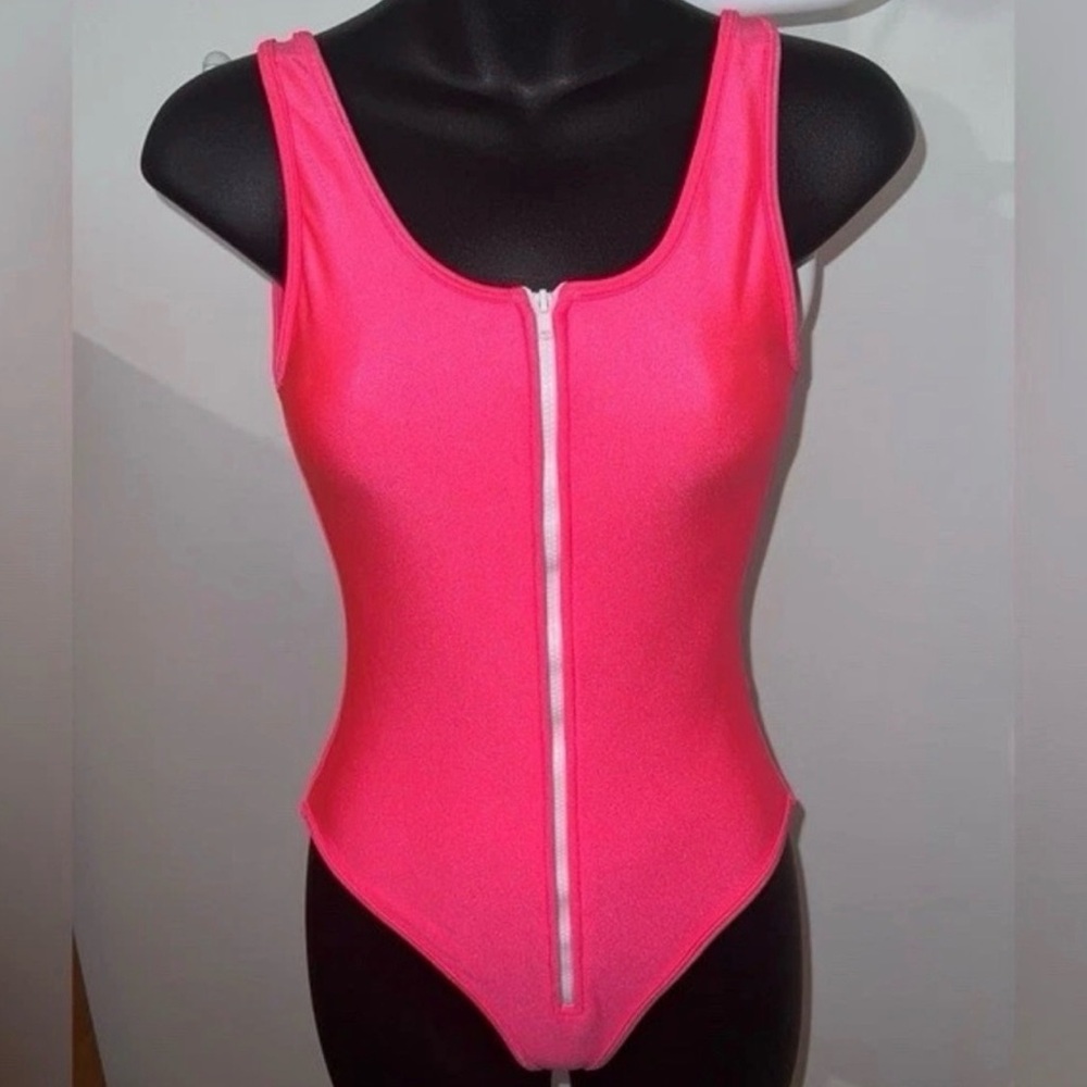 American Apparel Pink Bodysuit